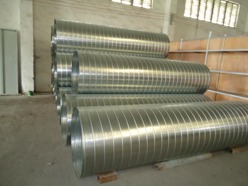 供應(yīng)圓形和橢圓形鍍鋅螺旋風(fēng)管及配件，集塵機除塵機