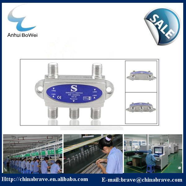 供应4切1开关切换卫星信号图片