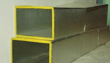 供應(yīng)雙面鋁箔玻纖復(fù)合風(fēng)管板