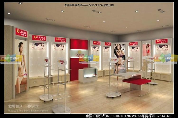 中山市品牌内衣展示柜厂家供应品牌内衣展示柜 中山品牌内衣展示柜