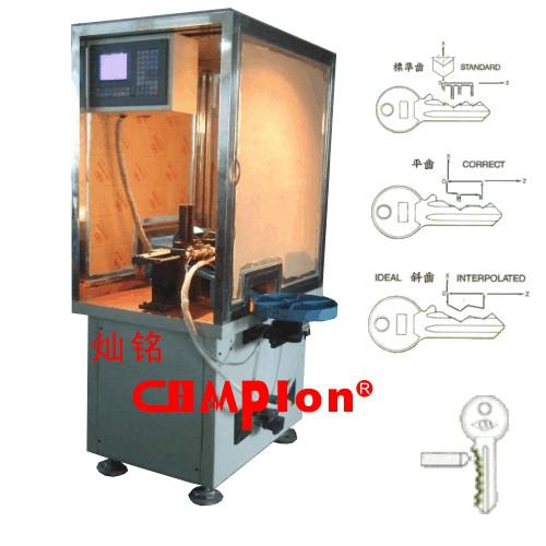 制锁设备汽车钥匙铣齿机中国创造图片