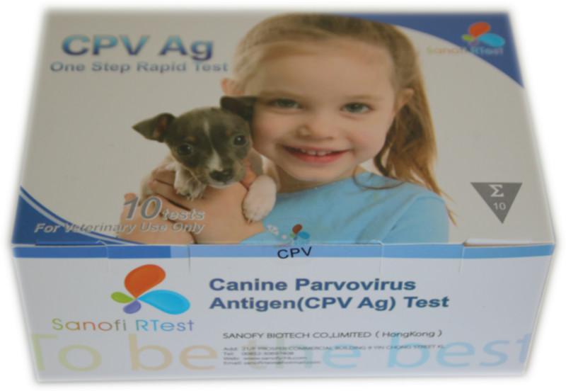 供應(yīng)賽諾菲犬細小病毒快速檢測試紙