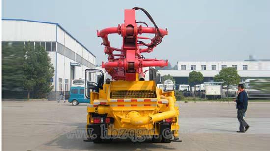 供應(yīng)混凝土泵車，廠家直銷小型混凝土泵車15-28米臂架價(jià)格
