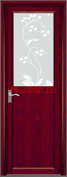 供應(yīng)銀弧單包套檀香木衛(wèi)浴門，恒雅衛(wèi)浴門，檀香木推拉門吊趟門