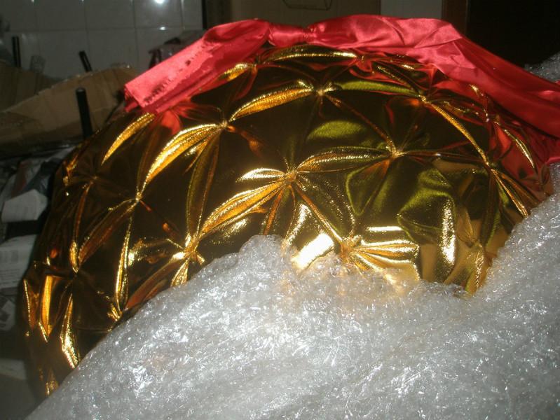 供應(yīng)儀式金球開(kāi)合條幅金球炫彩繽紛金球舞臺(tái)揭幕器