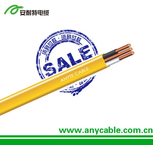 低煙無鹵多芯扁護(hù)套電纜圖片
