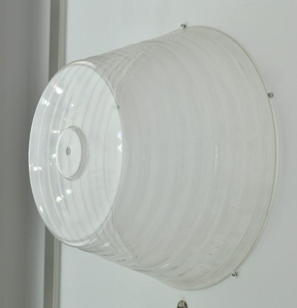 供應(yīng)亞克力燈罩全白喇叭款，LED燈罩批發(fā)，燈罩廠家訂做