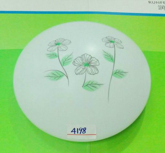 供應中山亞克力吸頂燈印花-4443，吸頂燈燈罩批發(fā)