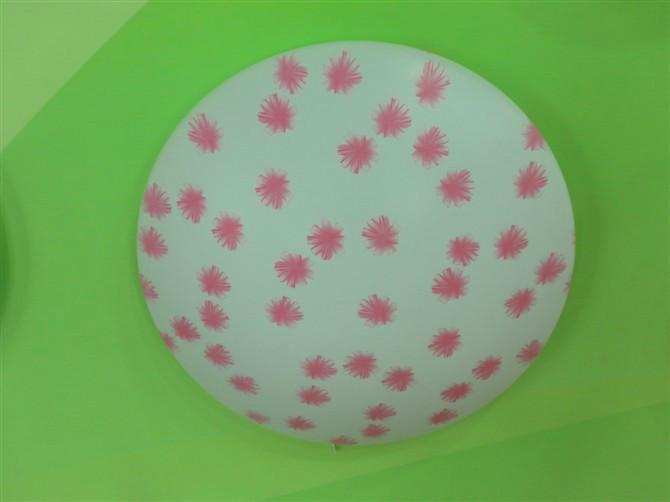 供應(yīng)亞克力燈罩印花-5837，吸頂燈燈罩配件 ，LED吸頂燈外殼廠家