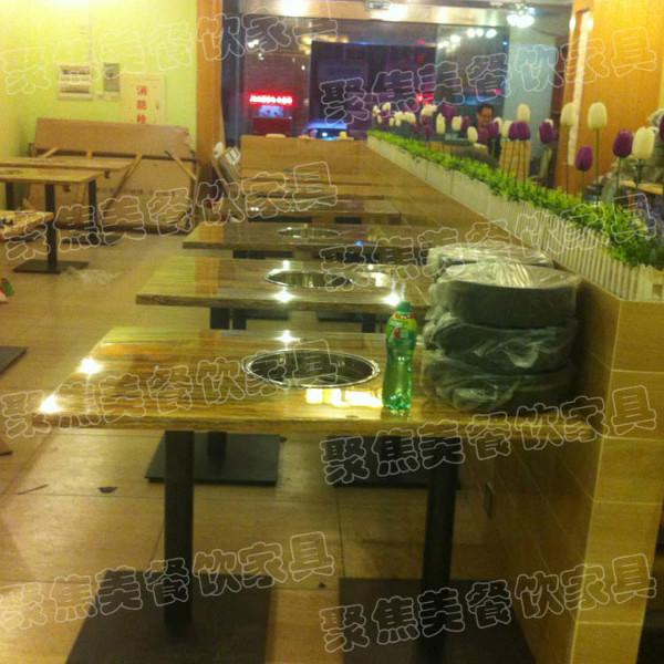 餐桌定做、黃色貼紙大理石餐桌生產(chǎn)廠家、大理石桌子