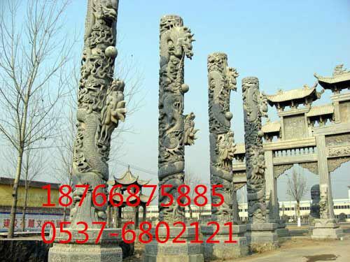 供應(yīng)石雕龍柱生產(chǎn)批發(fā)