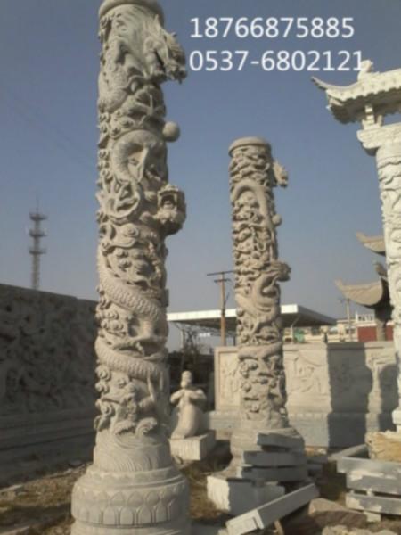供應(yīng)石雕龍柱批發(fā)廠家價格，石雕龍柱價格，石雕龍柱供應(yīng)商