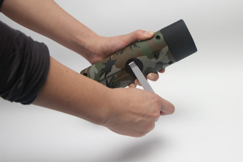 供應(yīng)手搖發(fā)電式LED手電筒 手搖發(fā)電式LED手電筒