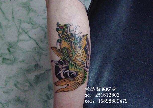 青島魔域紋身 青島刺青圖片