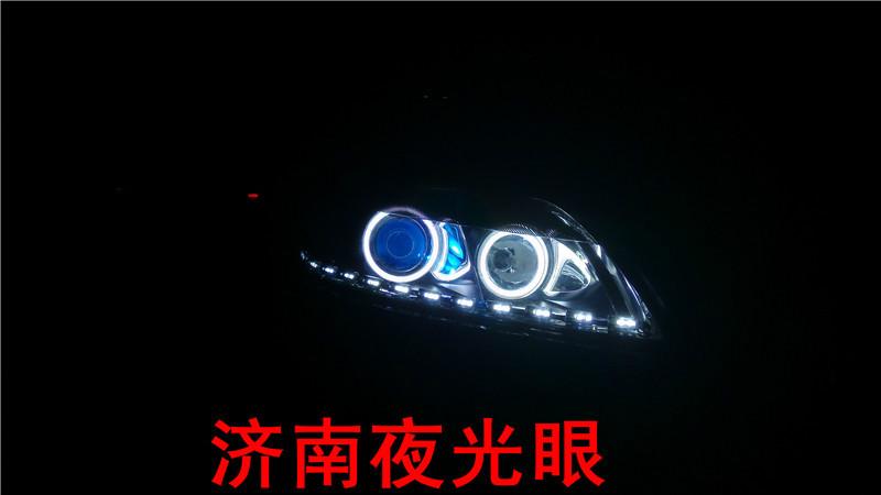 供應(yīng)濟(jì)南改燈奧迪Q7大燈店改裝濟(jì)南夜光眼改裝