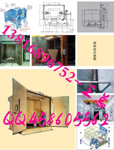 机械循环回收式喷砂房气力回收式喷砂房风力循环喷砂房图片