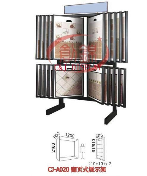 供应瓷砖展示架马骞克具洁具架大理石架货架地砖展示架