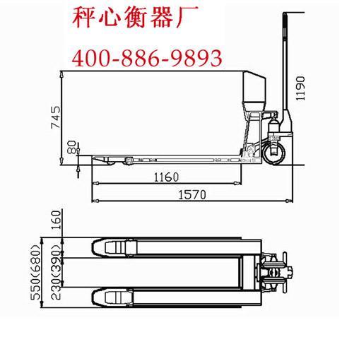 供应哈尔滨手动叉车秤 黑龙江叉车电子秤价格多少钱 哈尔滨叉车秤厂家