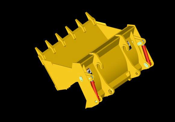 供應(yīng)裝載機(jī)四合一鏟斗
