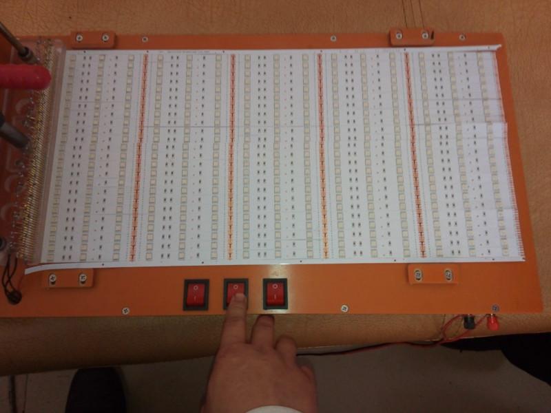 供应LED软灯条测试架、灯条治具、5050、3528灯条
