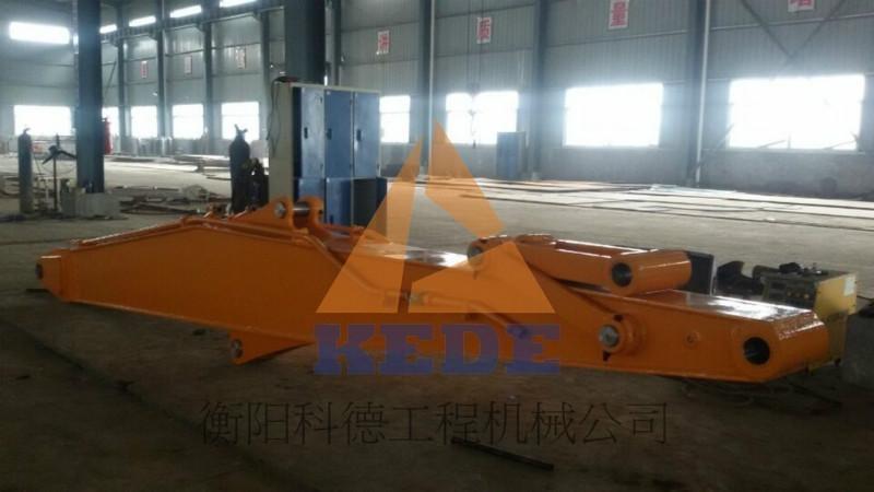 拆樓機挖掘機加長廠家生產(chǎn)直銷圖片