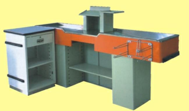 供應(yīng)主副臺連體收銀臺整體兩色