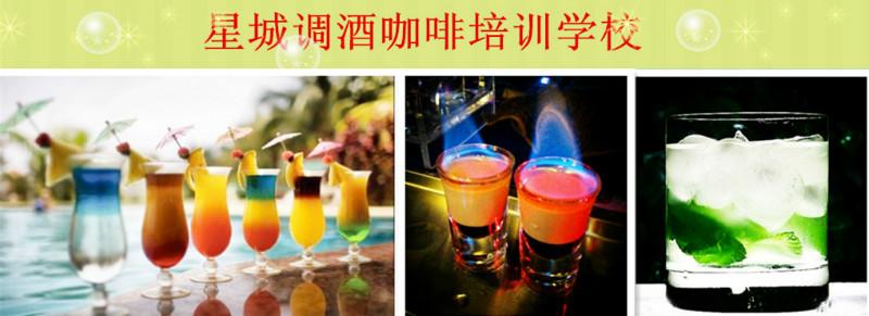 那里有花式调酒学—湖南调酒培训图片