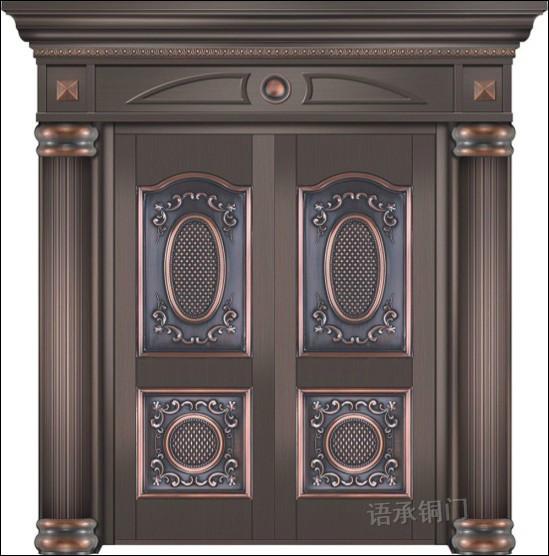 煙臺別墅銅門圖片