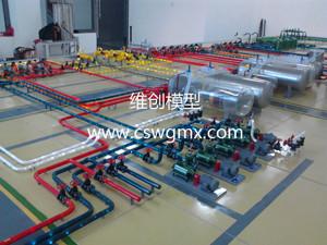 天然氣工藝流程沙盤天然氣儲運模型圖片