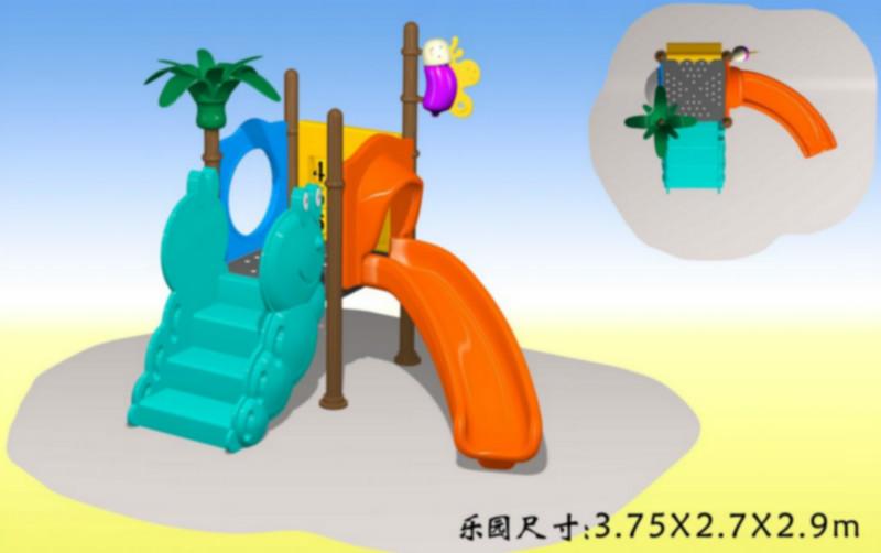 供應(yīng)兒童滑梯淘氣堡健身器材幼兒家具