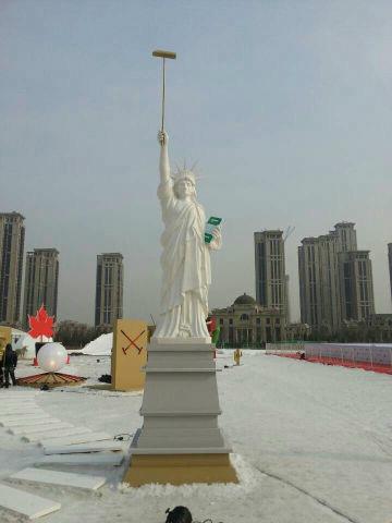 泡沫雕塑彩繪泡沫雕塑泡沫人物雕塑圖片