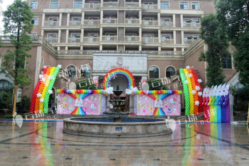 供應(yīng)寶寶宴氣球布置/主題氣球?qū)殞氀鐨馇蛟煨?氣球裝飾/氣球價格咨詢