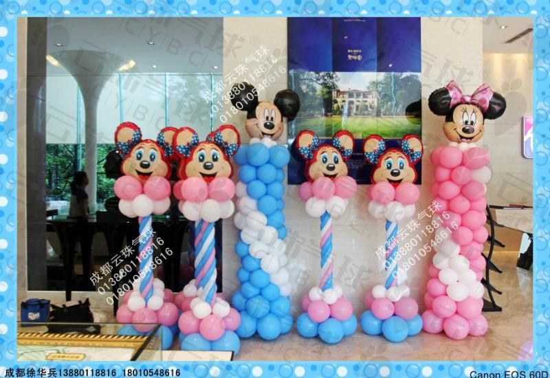 供應(yīng)氣球路引立柱