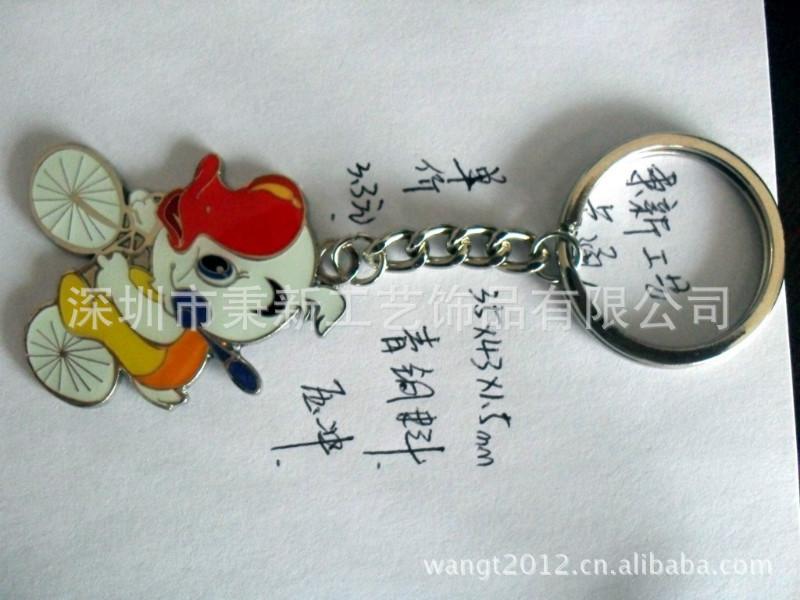 供應(yīng)鴨子騎車鑰匙扣小轎車鑰匙扣指鉗鑰匙扣，豐田古窗鑰匙扣