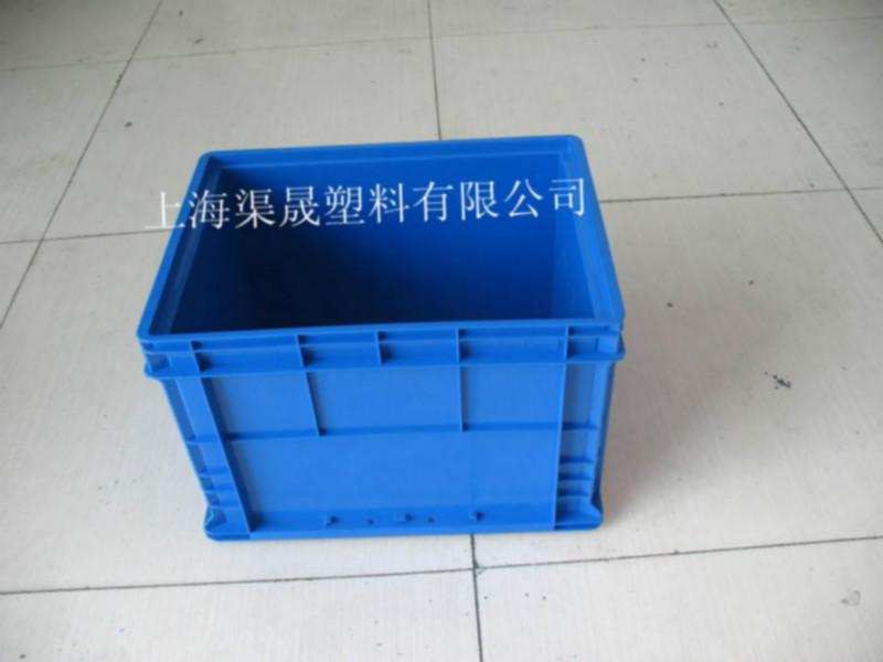 供應(yīng)藍色塑料箱 工業(yè)塑料箱 塑料物流箱上海