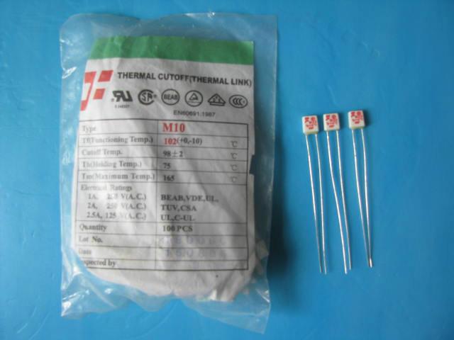 金伯利電子供應(yīng)L10L20溫度保險(xiǎn)絲圖片