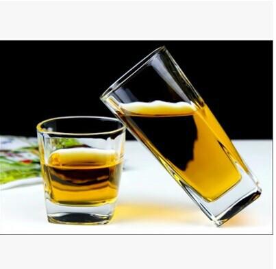 四方玻璃杯檸檬杯情侶杯徐州玻璃廠圖片