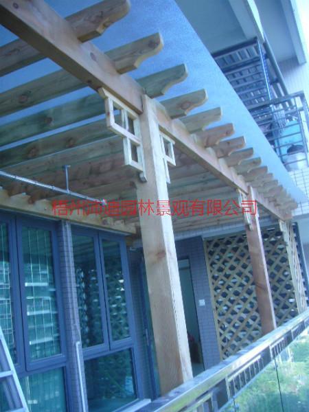 供應賀州葡萄架，賀州防腐木葡萄架廠家