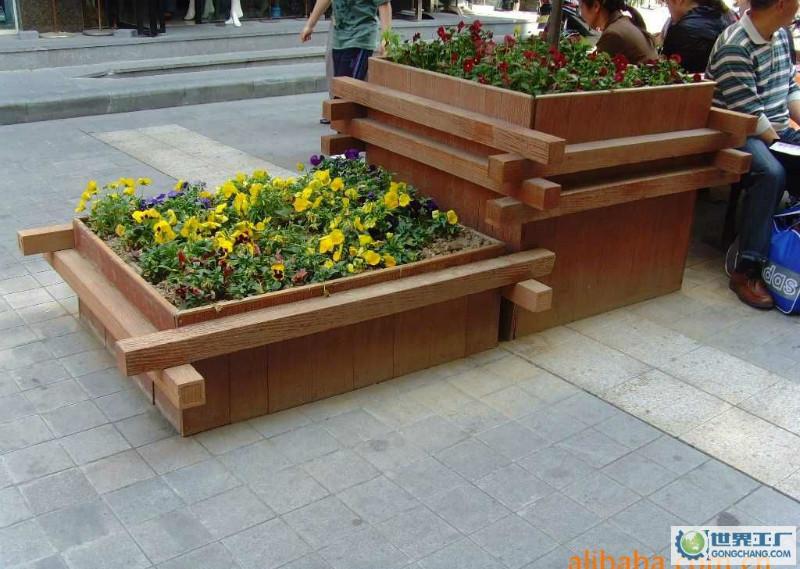 供應(yīng)玉林市防腐木花箱，玉林市防腐木花箱廠家，玉林市防腐木花箱款式可訂