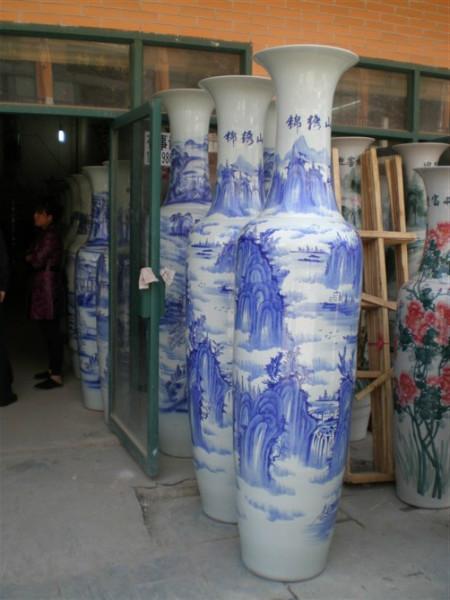 供應(yīng)陶瓷大花瓶，西安陶瓷大花瓶?jī)r(jià)格，西安陶瓷大花瓶廠家