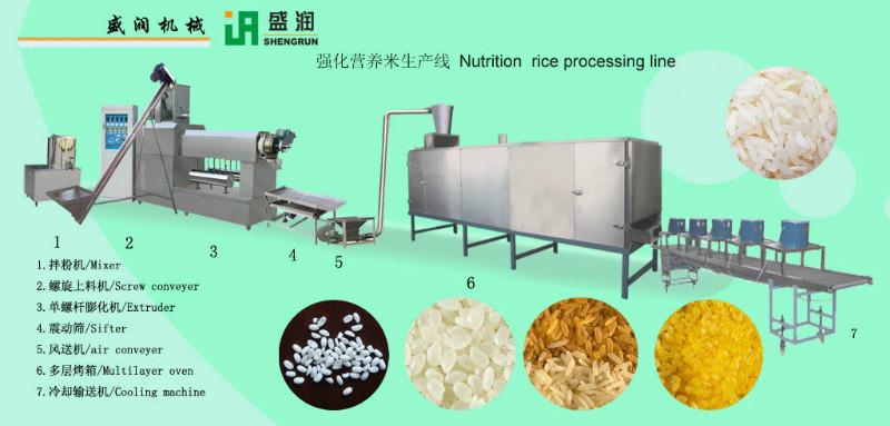供应营养强生大米挤压型生产线