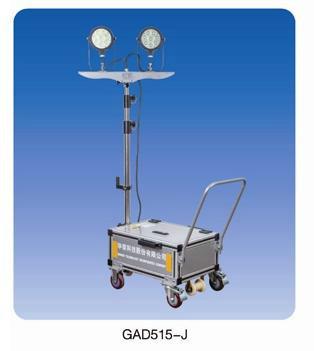 供应GAD515J充电型升降式照明装置 移动照明车 带发电机工作灯图片