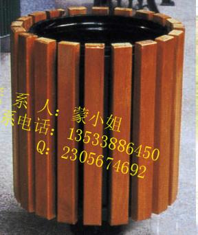 供應(yīng)商場實(shí)垃圾桶，商場實(shí)木垃圾箱，商場環(huán)保垃圾桶
