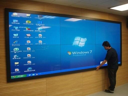 三星55寸液晶拼接大屏5.3mm拼縫圖片