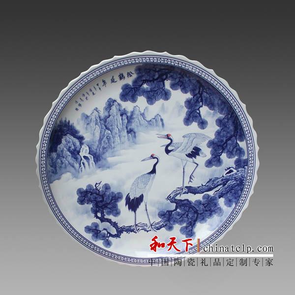 供應陶瓷紀念盤定做，景德鎮(zhèn)陶瓷廠