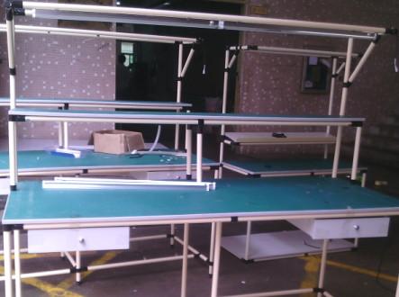 供應(yīng)精益管線棒接頭工作臺(tái)生產(chǎn)線