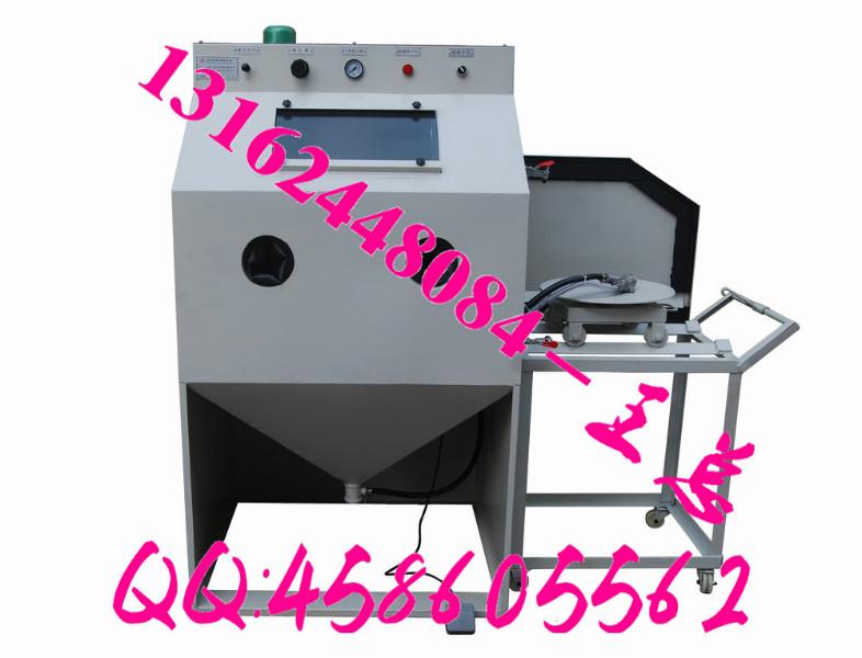 供應(yīng)南京小型五金件噴砂機(jī)蘇州工藝品噴砂機(jī)金屬表面除銹噴砂機(jī)