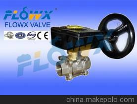 供應(yīng)意大利渦輪絲口球閥 不銹鋼球閥