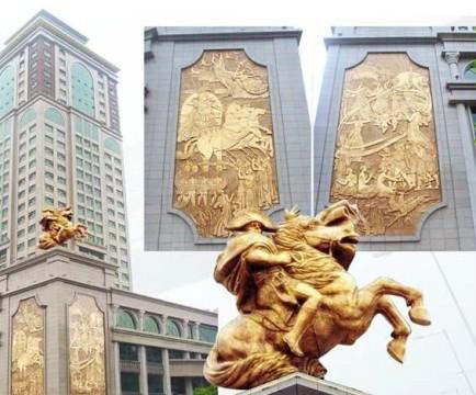 供應(yīng)玻璃鋼烤漆藝術(shù)雕塑