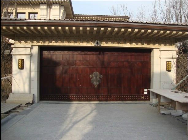 供應實木別墅車庫門